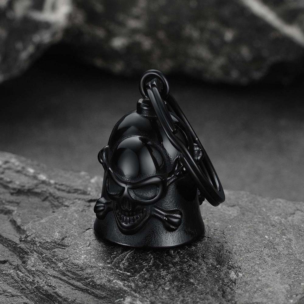 Custom Biker Skull Guardian Bell for Motorcycles
