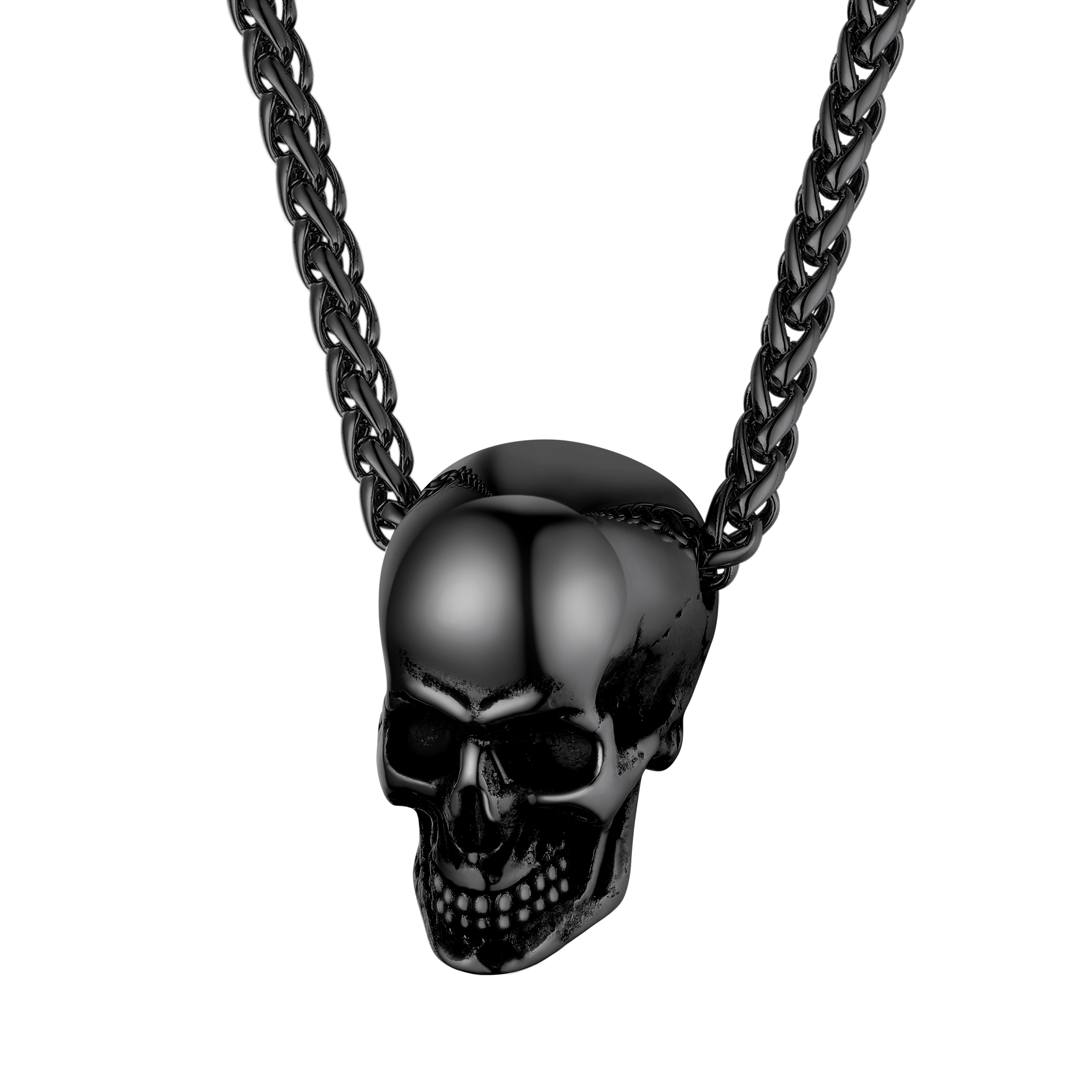 Gothic Skull Necklace Pendant For Men
