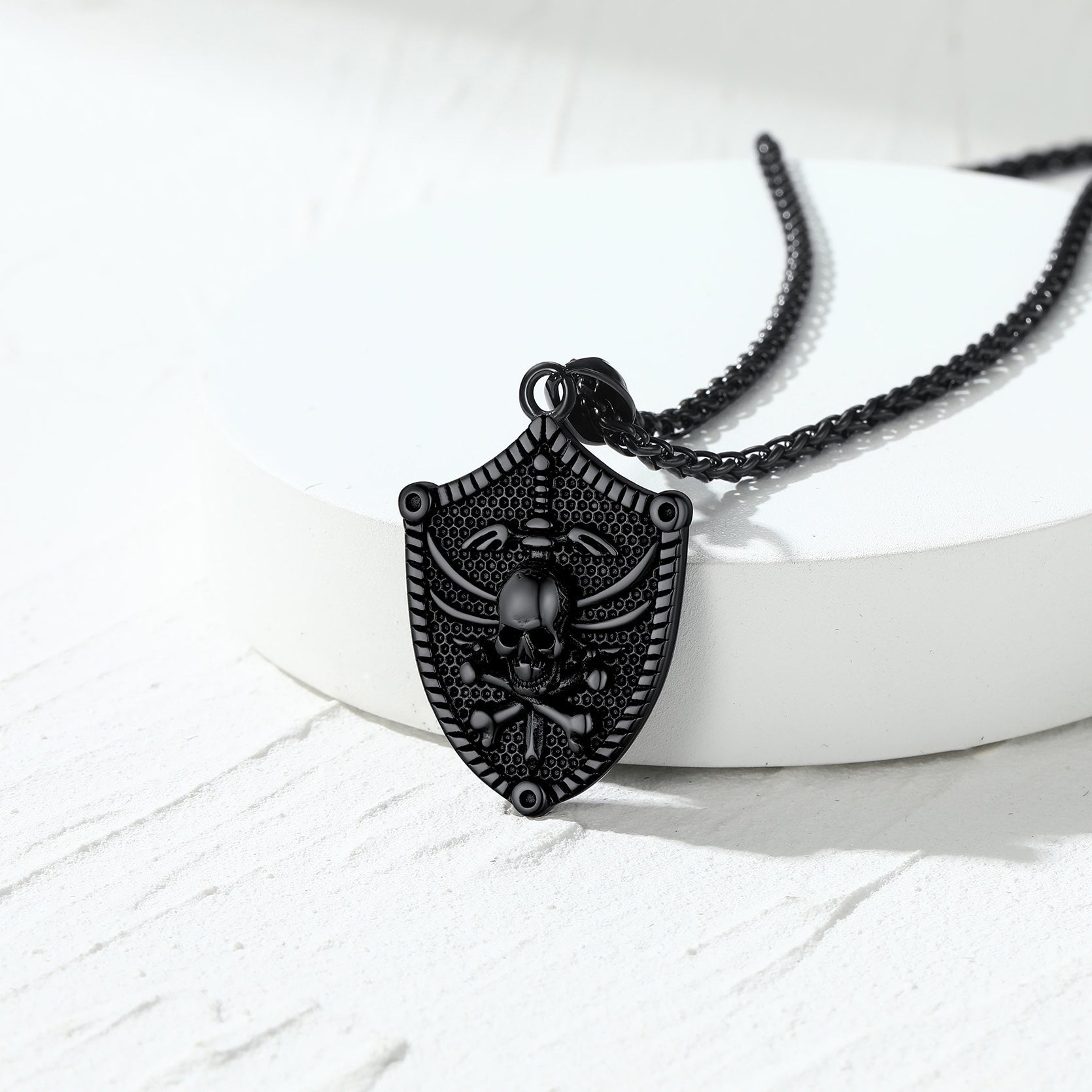 Flash Sale Viking Norse Runes Skull Necklaces for Men and Boys