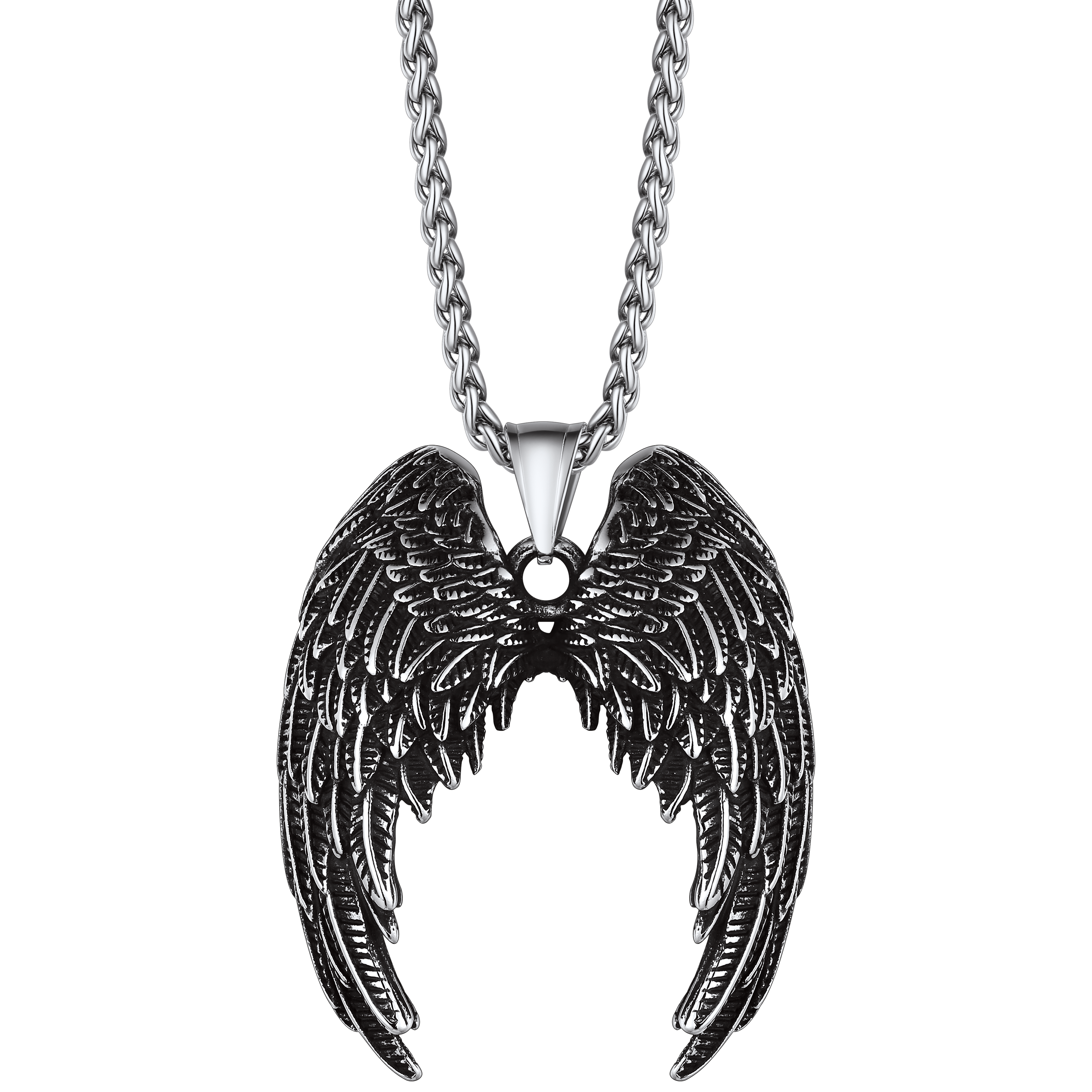 Flash Sale Angel Wings Pendant Necklace for Men and Women